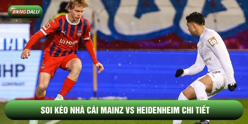 Soi kèo nhà cái Mainz vs Heidenheim chi tiết