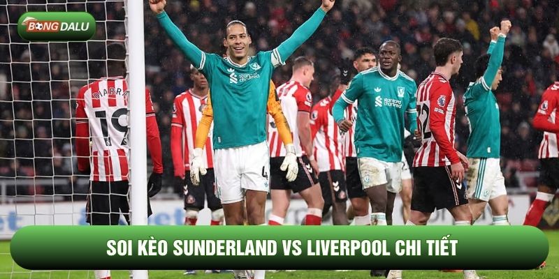 Soi kèo Sunderland vs Liverpool chi tiết